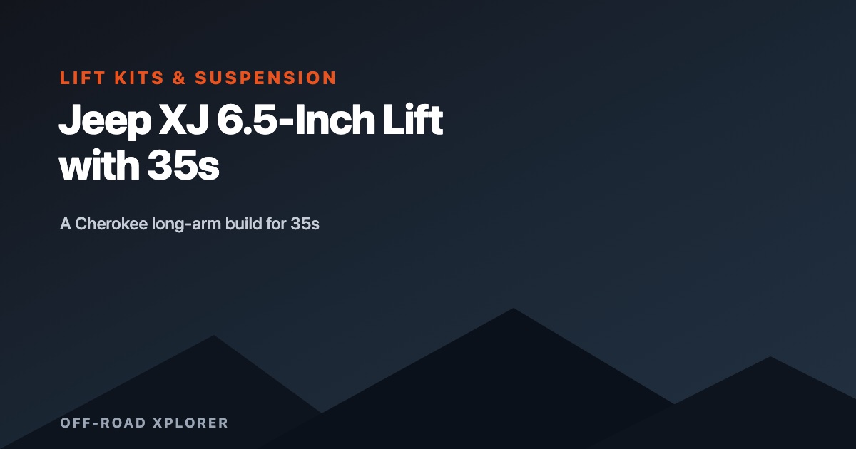 Jeep lift fitment guide