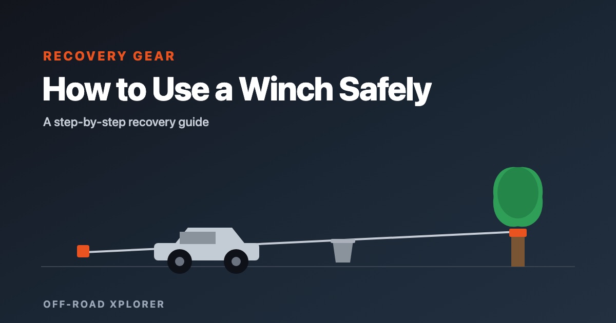 How to Use a Winch Safely
