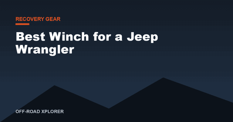 est Winch for a Jeep Wrangler